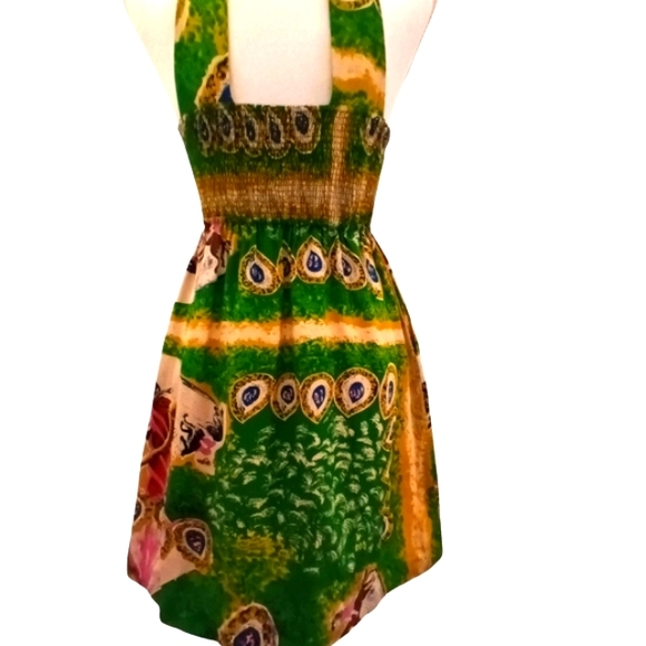 Anthropologie Moulinette Soeurs Panoply Carousel Horse green midi dress (0) - Picture 7 of 11